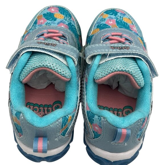 New Disney Lilo and Stitch Aloha Toddler Girl Light Up Sneakers Size 7 Shoes Box - Picture 9 of 16